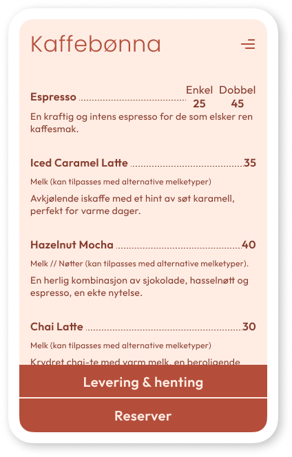 Betalingsterminal i lommestørrelse